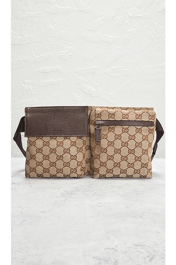 view 2 of 6 Gucci GG Canvas Waist Bag in Beige