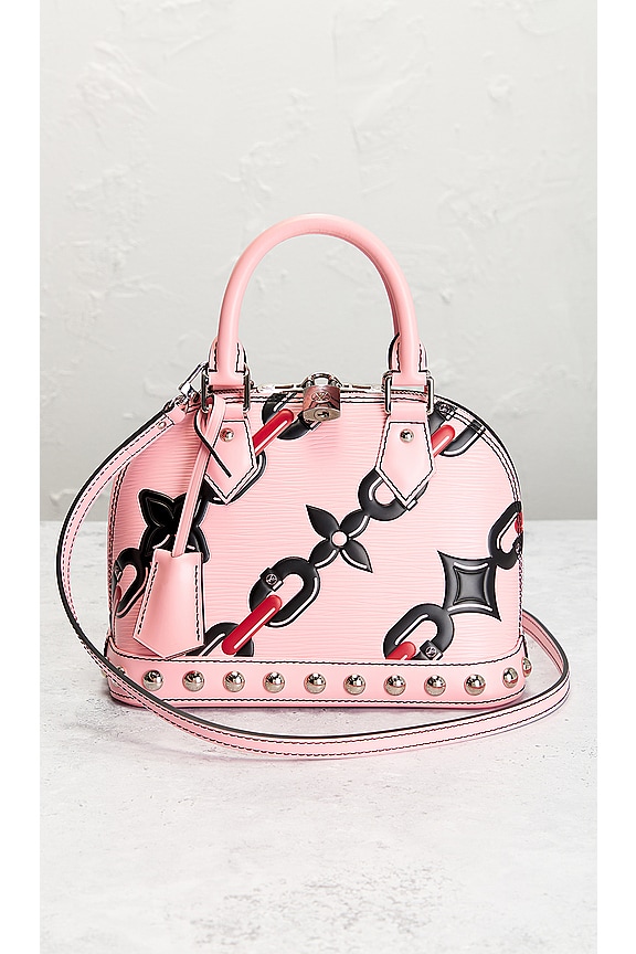 view 2 of 8 Louis Vuitton Alma Handbag in Pink