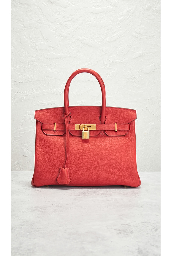 view 2 of 8 BOLSO HERMES in Rouge Tomate