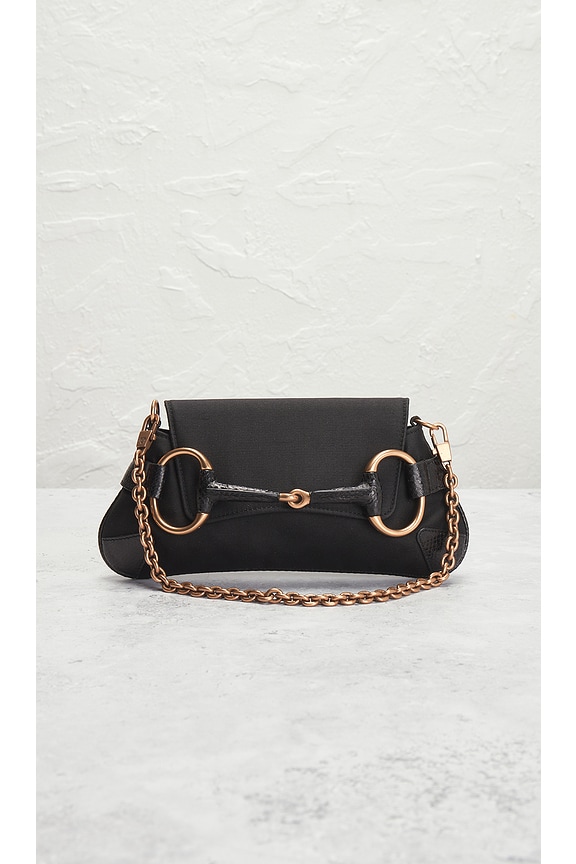 view 2 of 8 Gucci Chain Shoulder Bag in Black