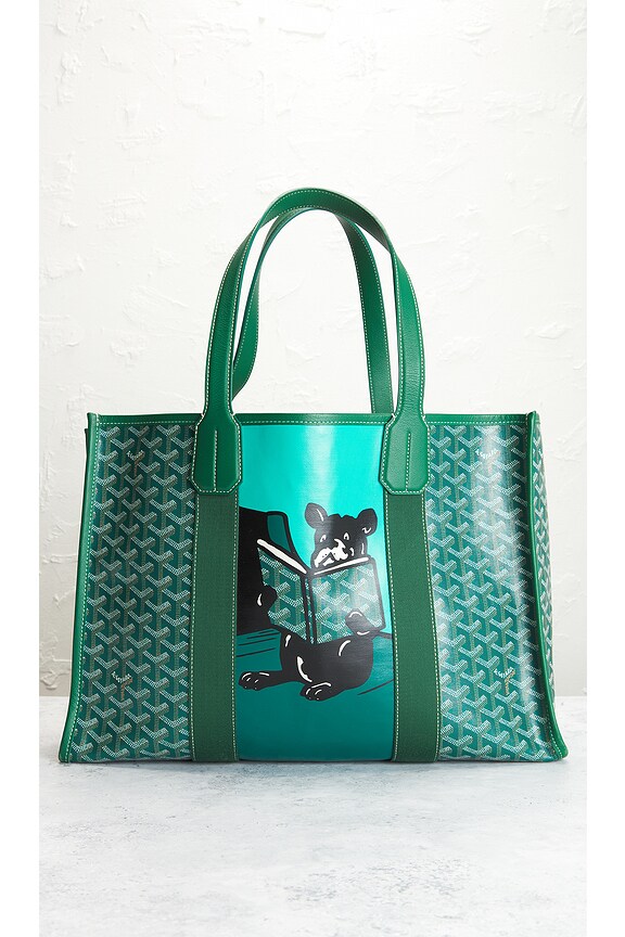 view 2 of 9 СУМКА ТОУТ GOYARD in Green
