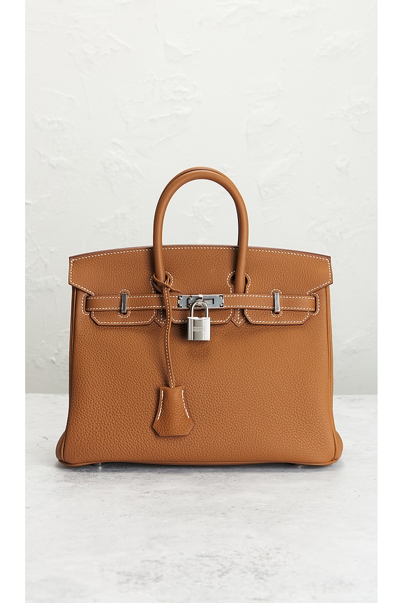 view 2 of 7 SAC À MAIN HERMES in Gold