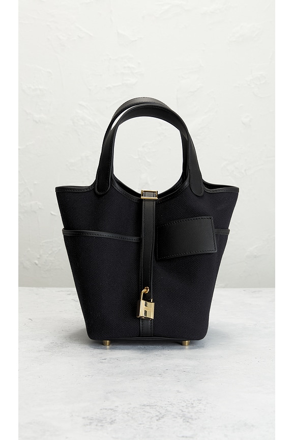 view 2 of 8 СУМКА ТОУТ HERMES in Black