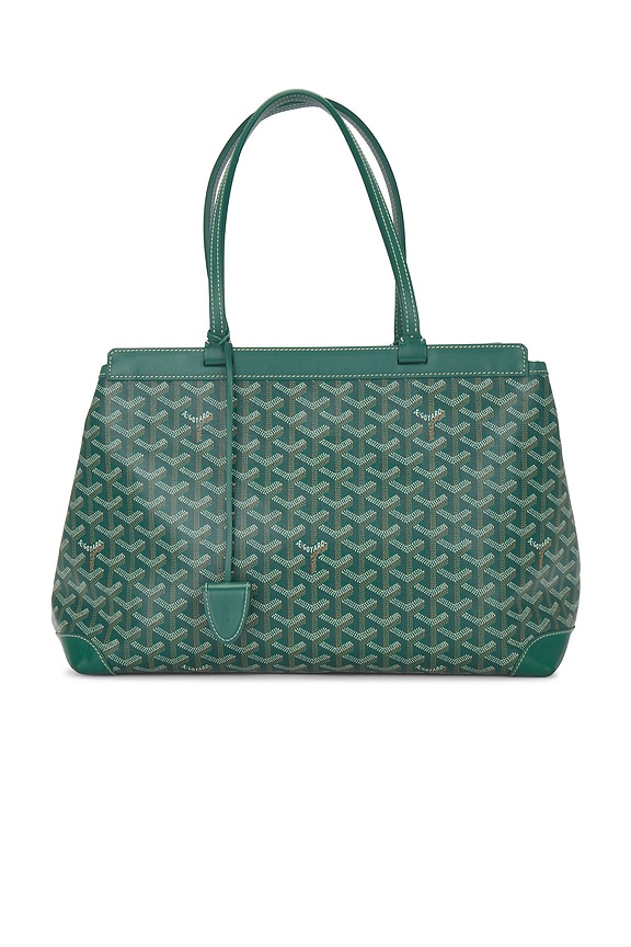 view 1 of 8 Goyard Bellechasse Biaude PM Tote Bag in Green