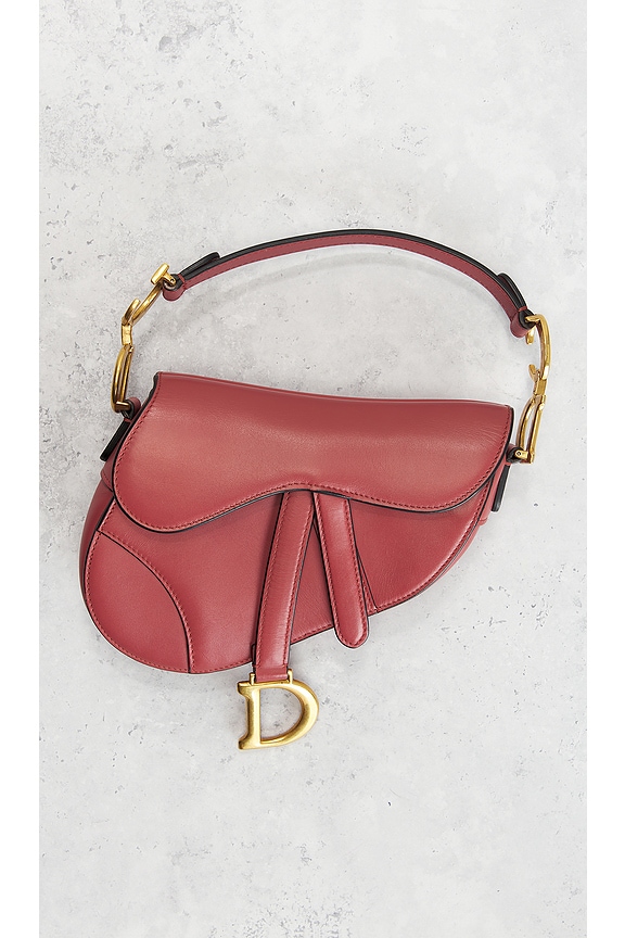 view 2 of 7 DIOR 새들 백 in Mauve