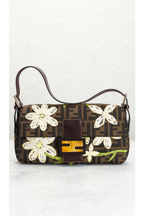 view 2 of 9 SAC PORTÉ ÉPAULE FENDI in Brown