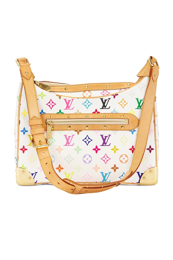 view 1 of 8 Louis Vuitton Boulogne Shoulder Bag in White