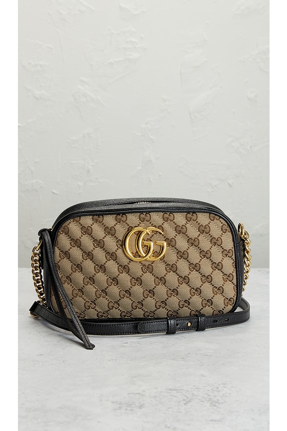 view 2 of 8 Gucci GG Marmont Shoulder Bag in Beige