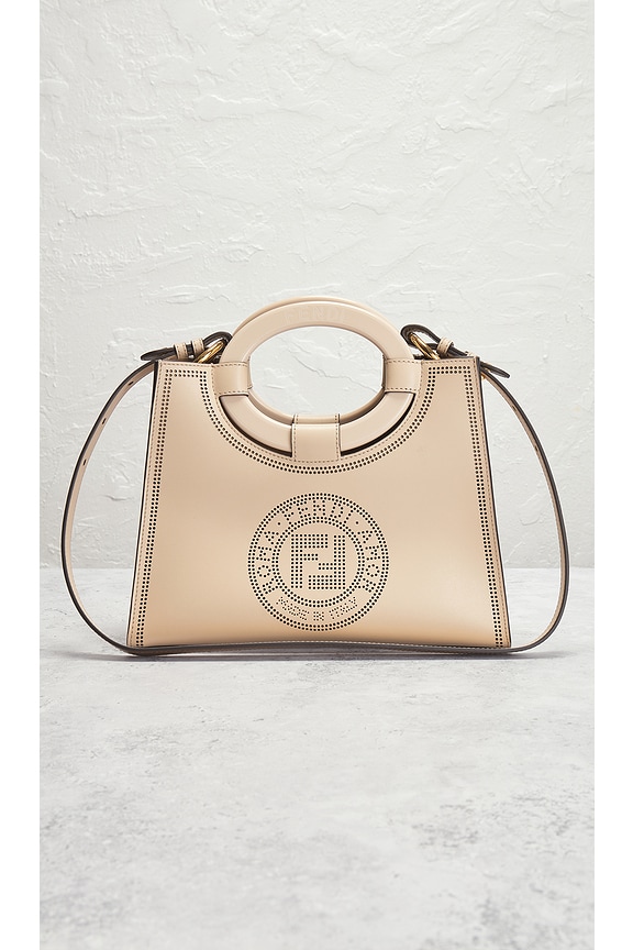 view 2 of 7 Fendi Runaway Shopper Tote Bag in Beige