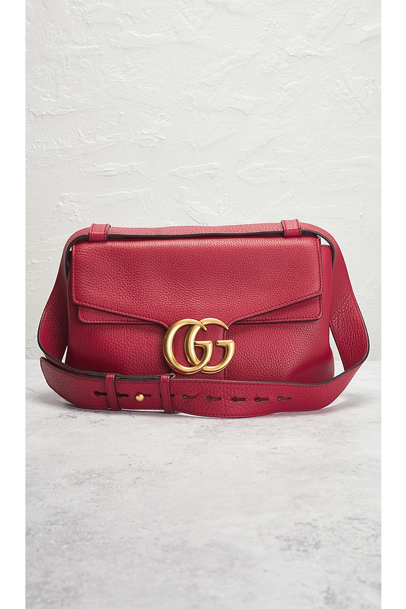 view 2 of 7 GUCCI 숄더백 in Red