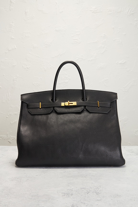 view 2 of 9 Hermes 1995 Ardennes Birkin 40 Handbag in Black