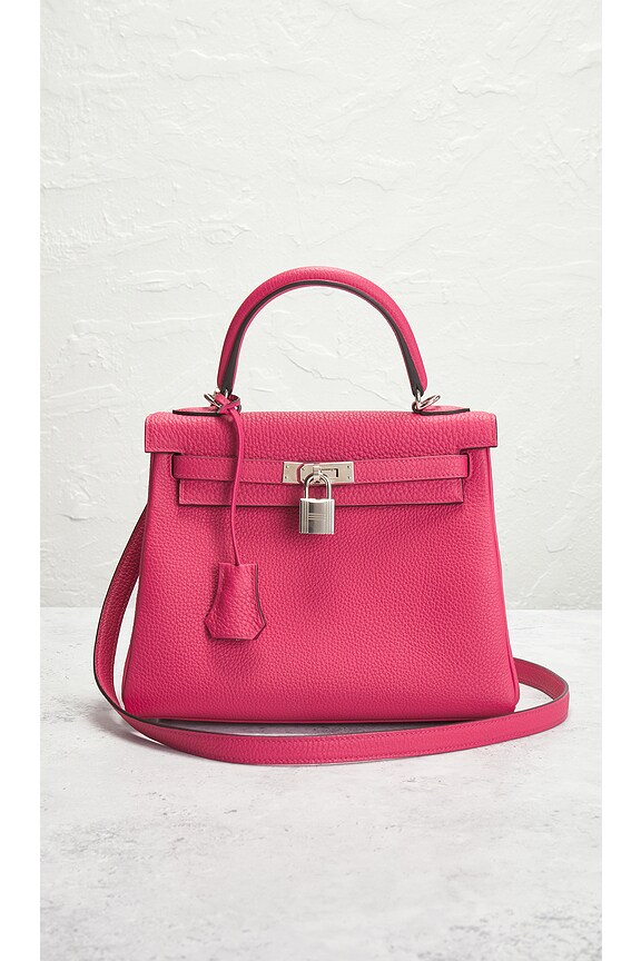 view 2 of 7 HERMES 핸드백 in Rose Mexico