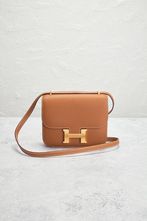 view 2 of 7 СУМКА HERMES in Gold