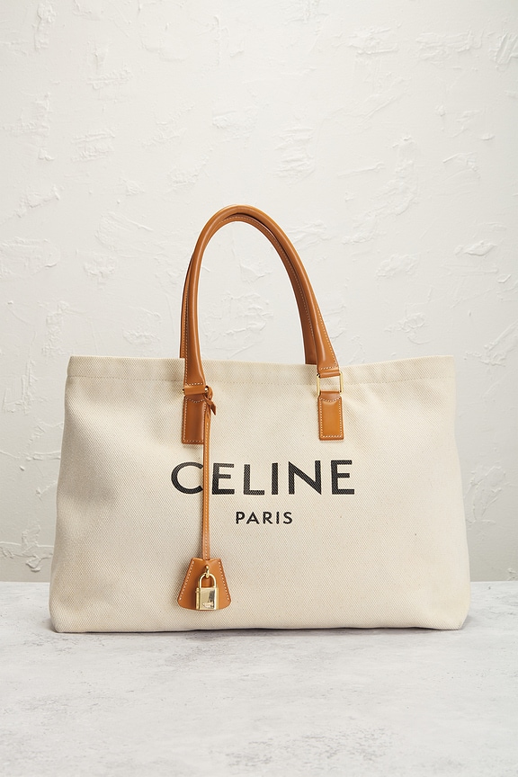 view 2 of 9 Celine Horizontal Cabas Tote Bag in White