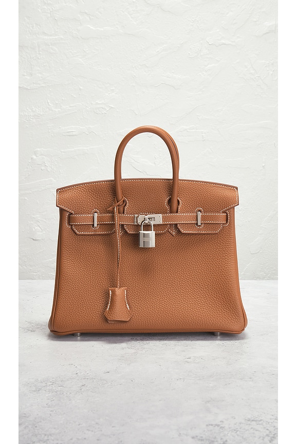 view 2 of 7 SAC À MAIN HERMES in Gold