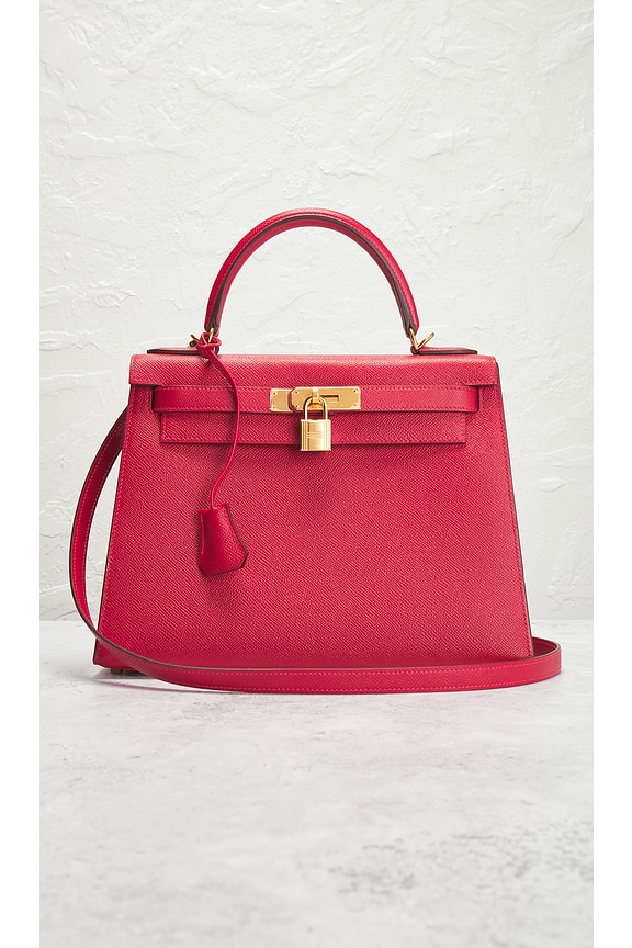 view 2 of 7 HERMES 핸드백 in Red