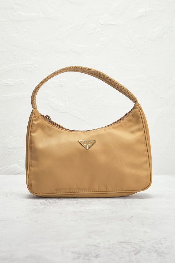 view 2 of 8 Prada Nylon Shoulder Bag in Tan