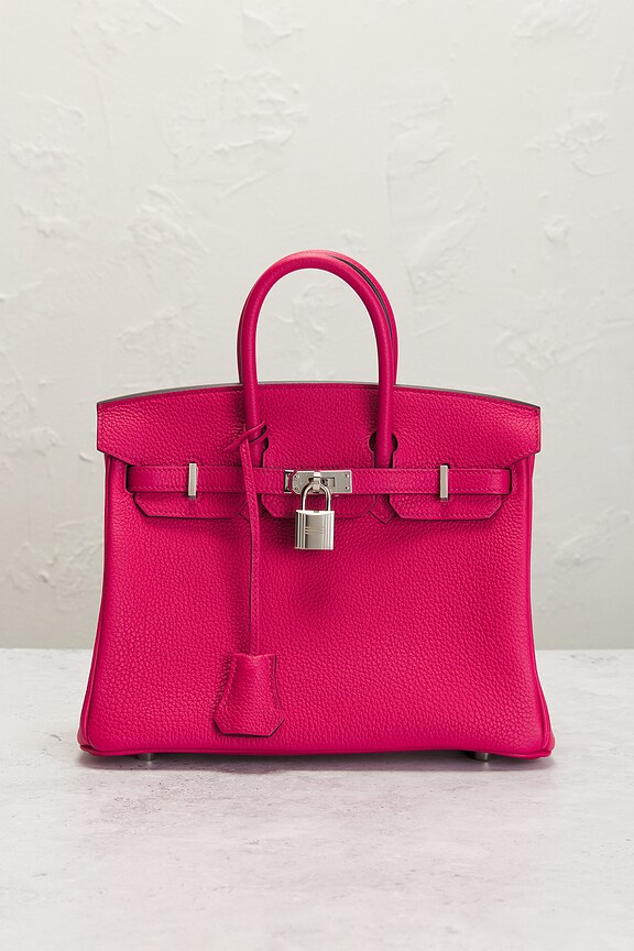 view 2 of 7 HERMES 핸드백 in Rose Mexico