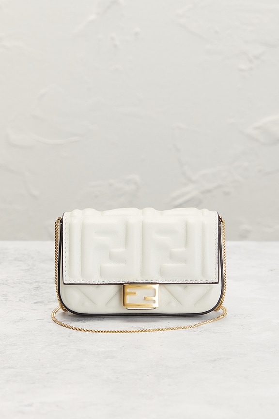 view 2 of 9 SAC PORTÉ ÉPAULE FENDI in White