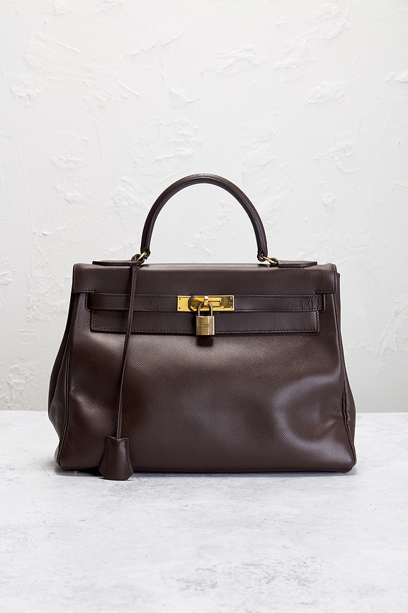 view 2 of 10 HERMES 핸드백 in Brown