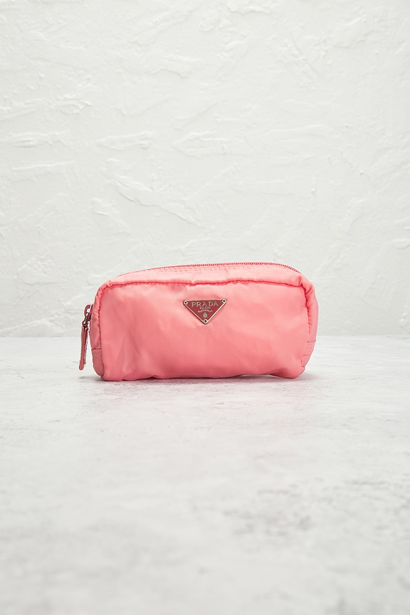 view 2 of 8 Prada Nylon Pouch in Pink