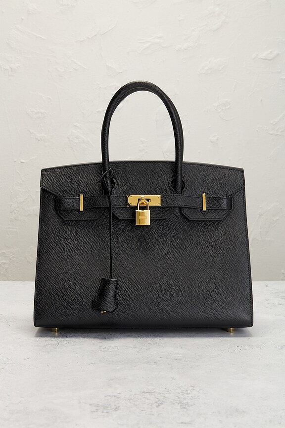 view 2 of 9 SAC À MAIN HERMES in Black