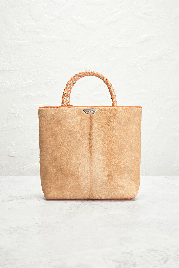 view 2 of 7 Dior Halaco Handbag in Tan