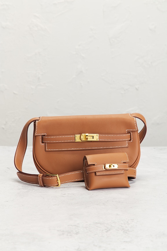 view 2 of 8 Hermes Swift Kelly Moove Shoulder Bag in Gold