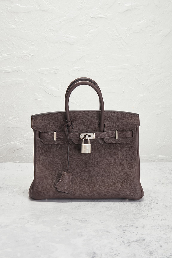 view 2 of 7 BOLSO HERMES in Chocolate