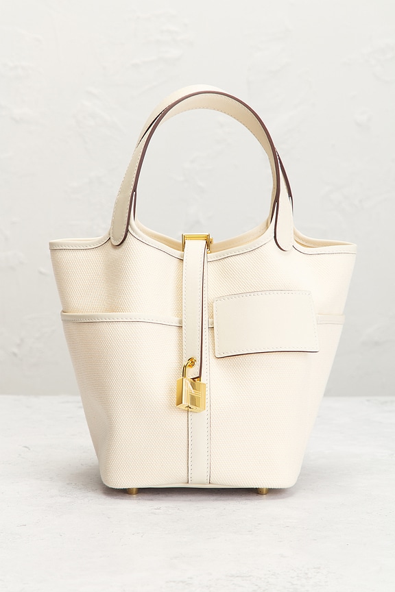 view 2 of 8 СУМКА HERMES in Cream
