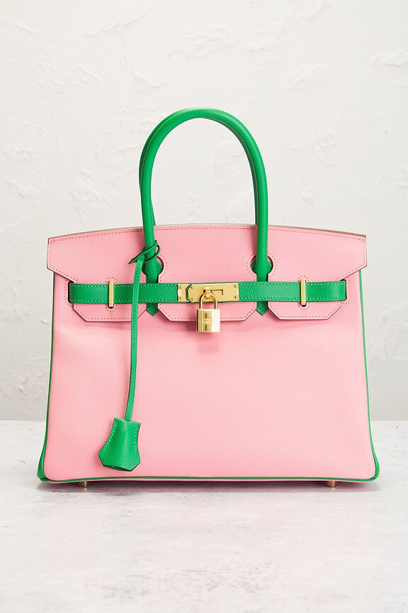 view 2 of 7 Hermes Epsom Birkin 30 Handbag in Rose