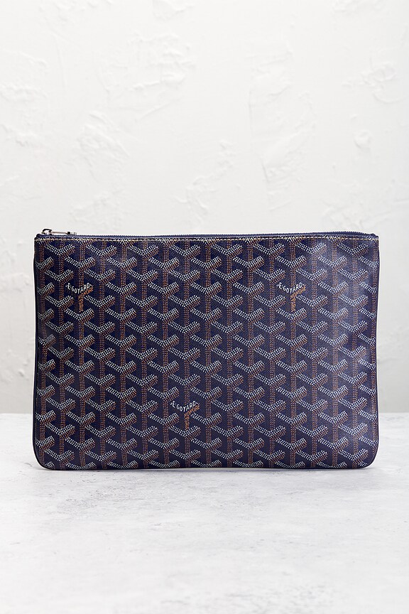 view 2 of 8 Goyard Senna Pochette Bag in Navy