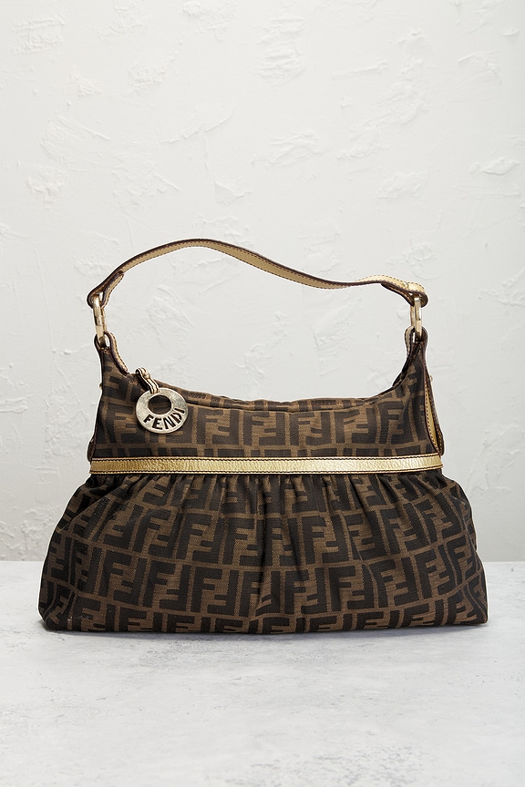 view 2 of 9 SAC PORTÉ ÉPAULE FENDI in Brown