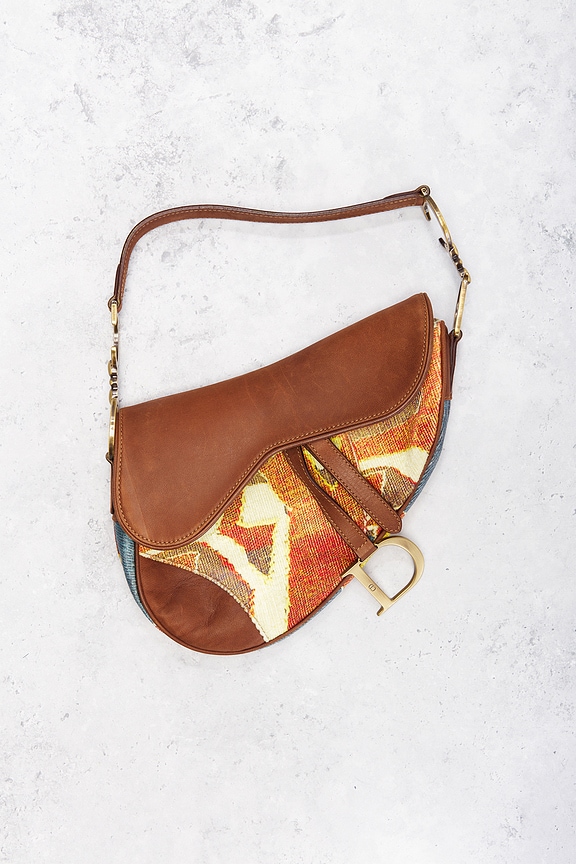 view 2 of 9 Dior Saddle Bag in Brown