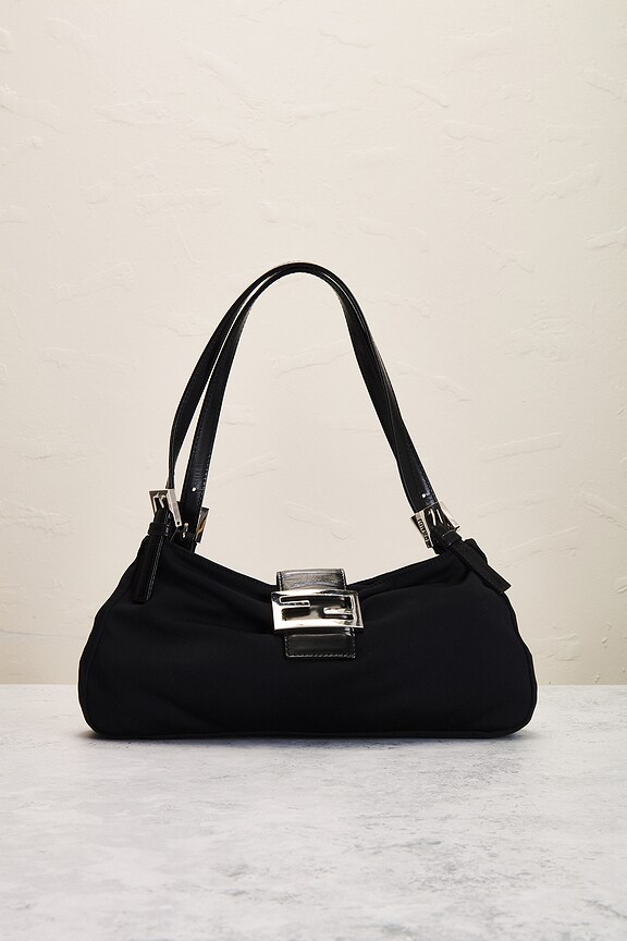 view 2 of 7 Fendi Baguette Shoulder Bag in Black