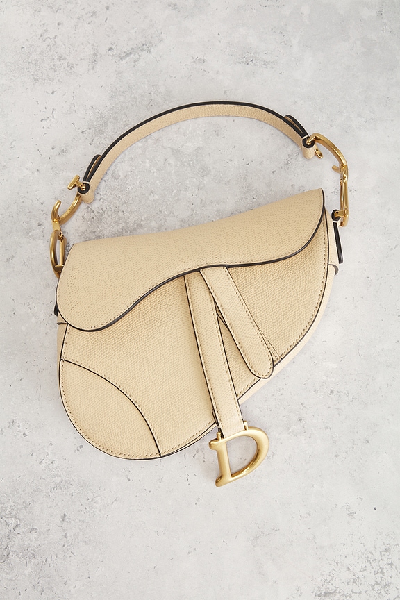 view 2 of 5 Dior Saddle Bag in Ivory
