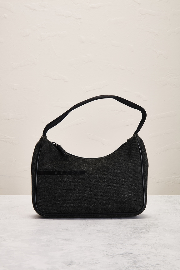 view 2 of 8 SAC PORTÉ ÉPAULE PRADA in Black