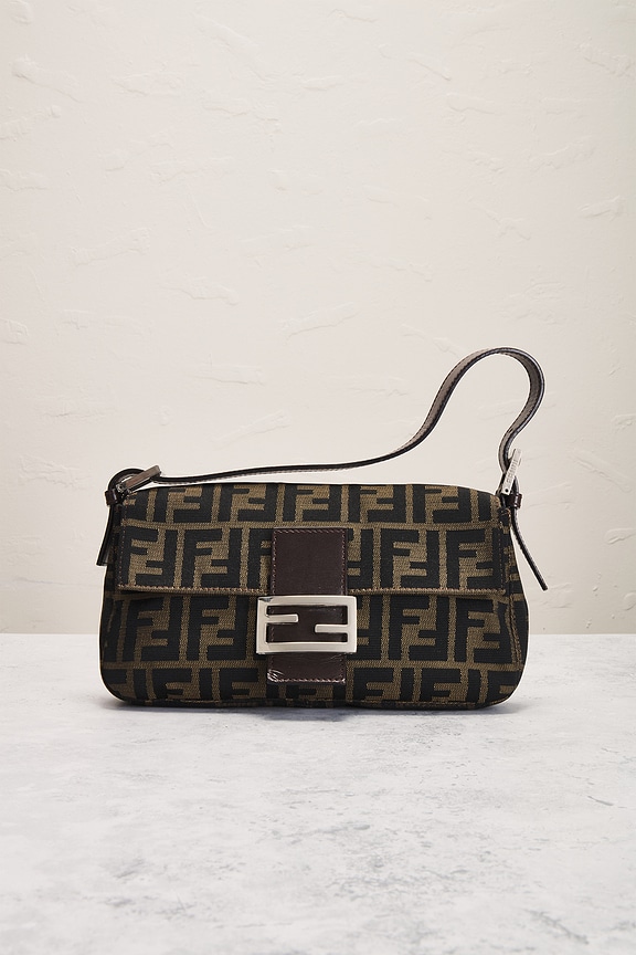 view 2 of 9 SAC PORTÉ ÉPAULE FENDI in Brown