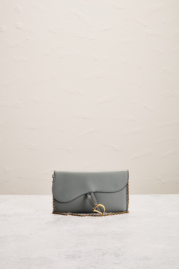 view 2 of 7 DIOR チェーンウォレット in Grey
