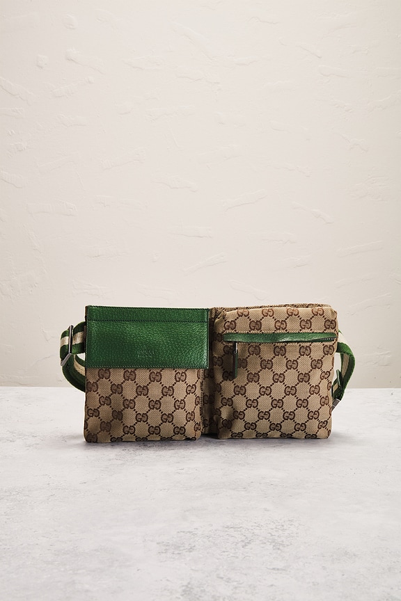 view 2 of 7 SAC BANANE GUCCI in Beige