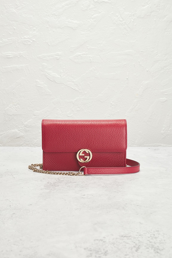 view 2 of 7 BOLSO HOMBRO GUCCI in Red