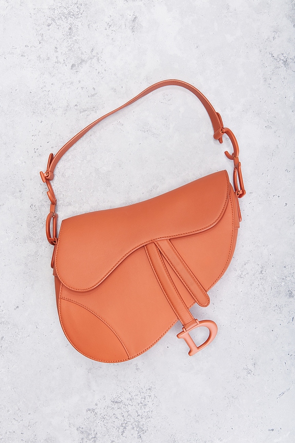 view 2 of 8 DIOR サドルバッグ in Orange
