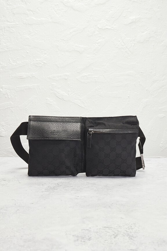 view 2 of 7 SAC BANANE GUCCI in Black