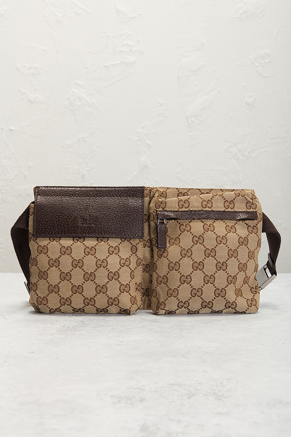 view 2 of 8 SAC BANANE GUCCI in Beige