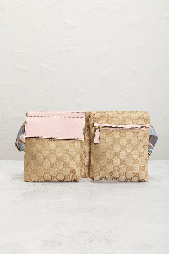 view 2 of 8 SAC BANANE GUCCI in Beige