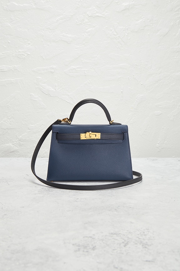 view 2 of 7 СУМКА HERMES in Indigo
