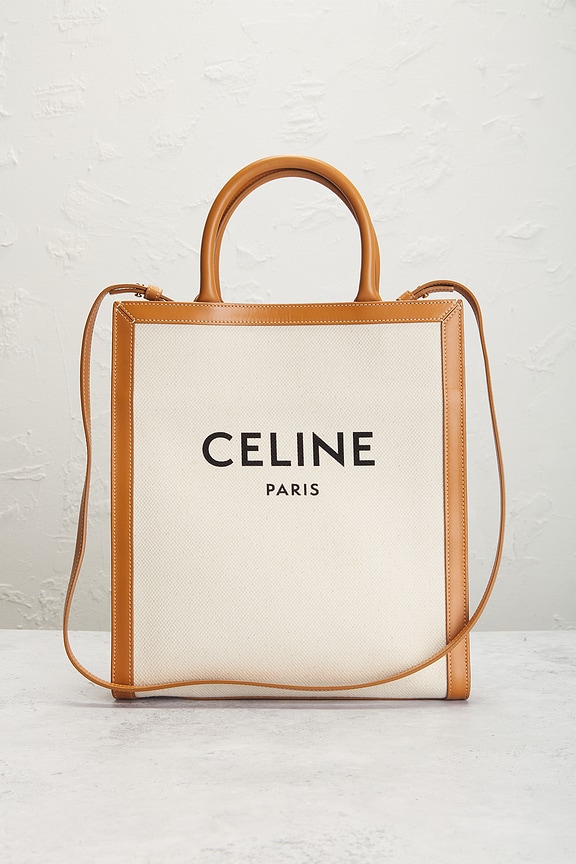 view 2 of 9 Celine Vertical Cabas Tote Bag in Ivory