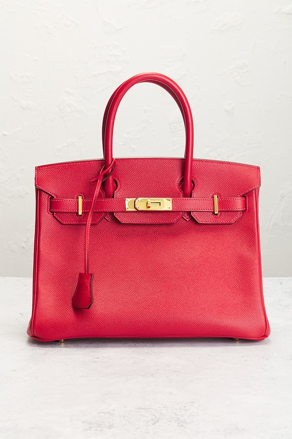 view 2 of 9 HERMES ハンドバッグ in Rouge Casaque