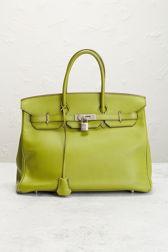view 2 of 10 HERMES 핸드백 in Vert Anis