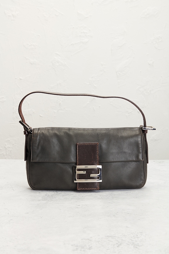 view 2 of 8 Fendi Mama Baguette Shoulder Bag in Grey